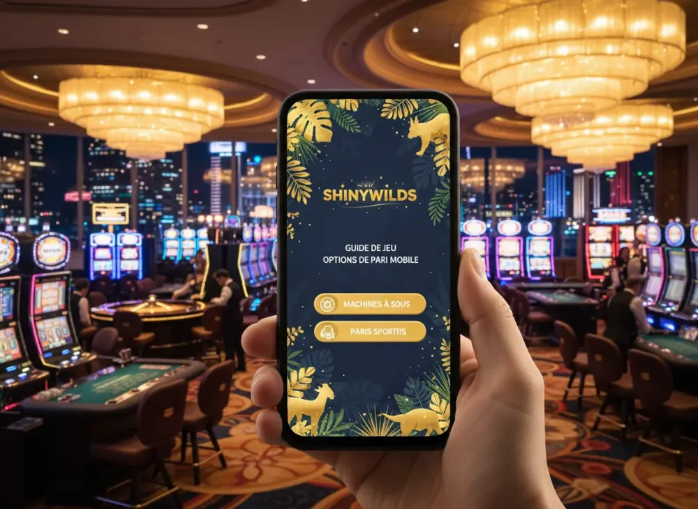 Shinywilds app guide de jeu et options de pari mobile