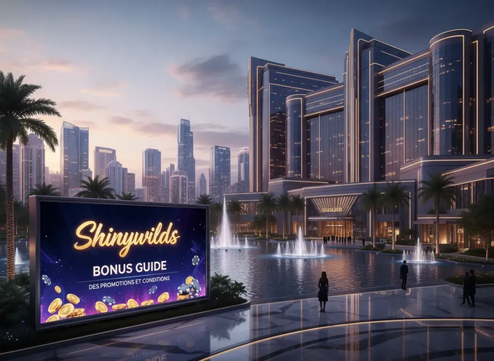 Shinywilds bonus guide des promotions et conditions